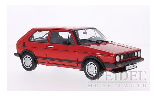 Welly WEL18039RED VW Golf I GTI - rot - Vorbestellung 1:18