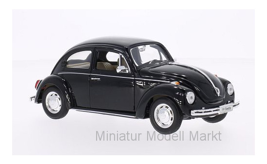 Welly WEL22436BLACK VW Käfer - schwarz 1:24