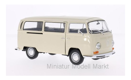 Welly WEL22472BEIGE VW T2 Bus - hellbeige 1:24