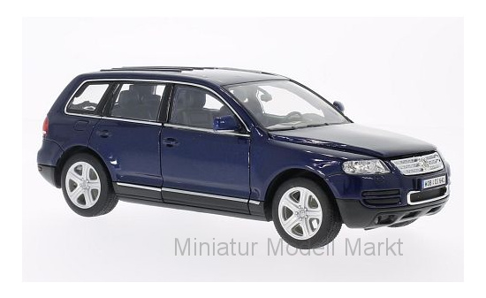 Welly WEL22452BLUE VW Touareg - dunkelblau - Vorbestellung 1:24