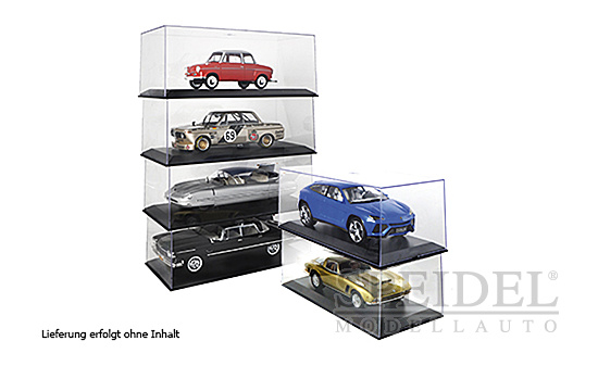 MCG MCG99115-006 Vitrine 6x Kunststoff-Vitrine für je 1 x 1:18 - Vorbestellung 1:18