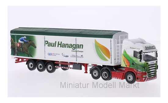 Oxford OXF76SHL07WF Scania R450 HL - Stobart - Paul Hanagan 1:76