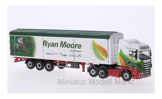 Oxford OXF76SHL08WF Scania R450 HL - Stobart - Ryan Moore 1:76