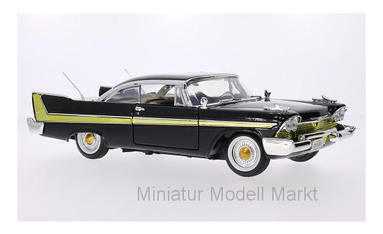 Motormax MOM73115BLACK Plymouth Fury - schwarz - Vorbestellung 1:18