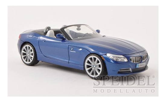 Motormax MOM73349BLUE BMW Z4 (E89) - blau (Metallic) - Vorbestellung 1:24