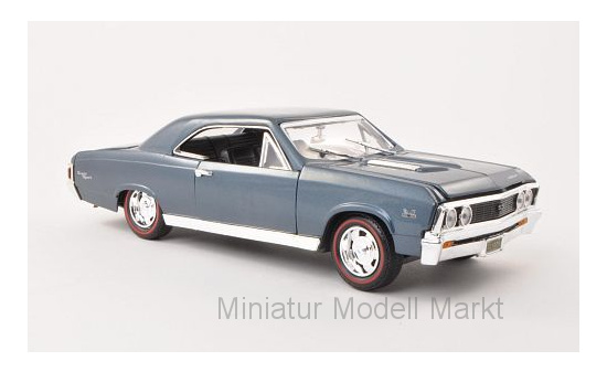 Motormax MOM73104MET.-BLUE Chevrolet Chevelle SS 396 - blau (Metallic) - Vorbestellung 1:18