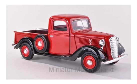 Motormax MOM73233RED Ford Pick Up - rot , schwarz - Vorbestellung 1:24