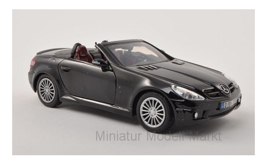 Motormax MOM73292BLACK Mercedes SLK 55 AMG (R171) - schwarz - Vorbestellung 1:24