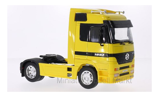 Welly WEL32280YELLOW Mercedes Actros - gelb - Vorbestellung 1:32