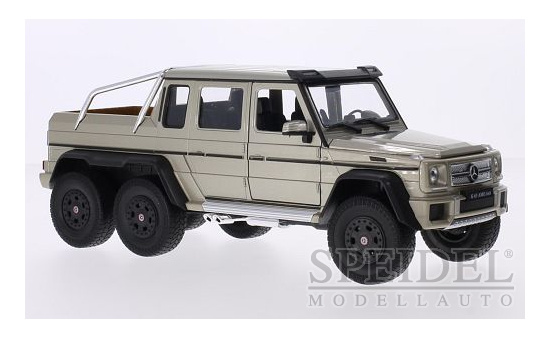 Welly WEL24061GOLD Mercedes G63 AMG 6x6 - beige (Metallic) 1:24