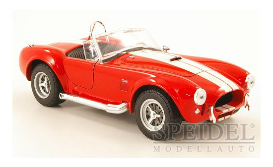 Welly WEL24002RED Shelby Cobra 427 SC - rot , beige - Vorbestellung 1:24