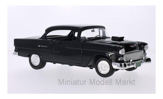 Motormax MOM79001BLACK Chevrolet Bel Air Tuning - schwarz - Vorbestellung 1:18