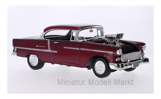 Motormax MOM79002MET.-RED Chevrolet Bel Air Tuning - rot (Metallic) - Vorbestellung 1:18