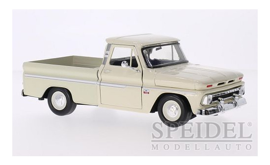 Motormax MOM73355CREAM Chevrolet C10 Fleetside Pick Up - hellbeige 1:24