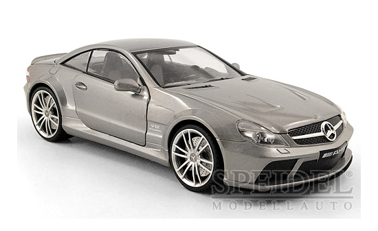 Motormax MOM79161MET.-GREY Mercedes SL65 AMG Black Series - grau (Metallic) - Vorbestellung 1:18