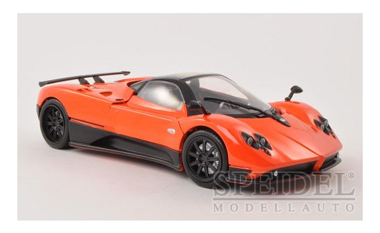 Motormax MOM79159ORANGE Pagani Zonda F - orange (Metallic) - Vorbestellung 1:18