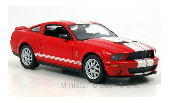 Welly WEL22473RED Shelby Cobra GT 500 - rot , weiss - Vorbestellung 1:24