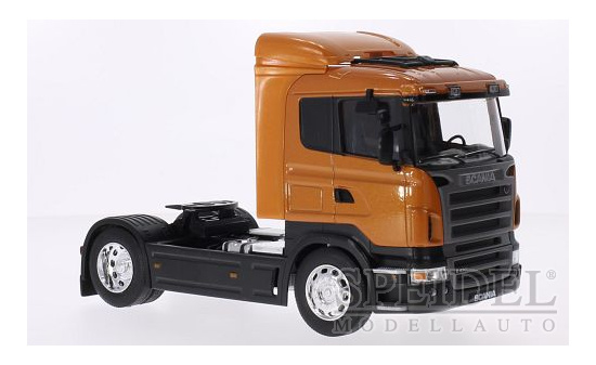 Welly WEL32625ORANGE Scania R470 - dunkelorange (Metallic) - Vorbestellung 1:32