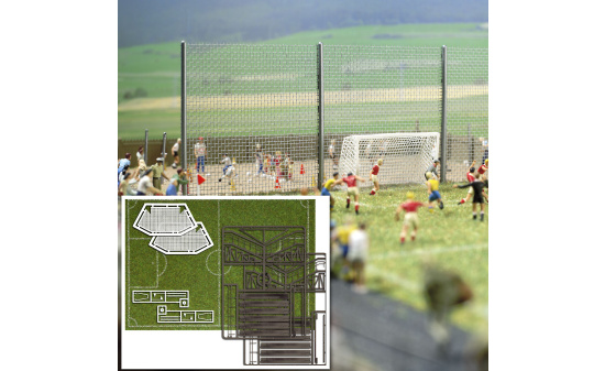 Busch 1052 Fußballplatz 1:87