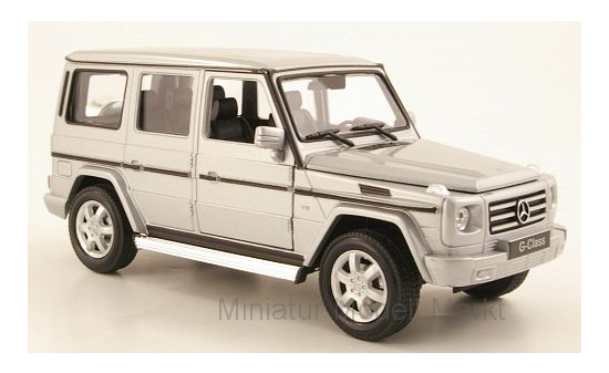 Welly WEL24012SILVER Mercedes G-Klasse - silber 1:24