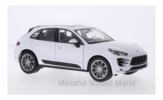 Welly WEL24047WHITE Porsche Macan Turbo - weiss - Vorbestellung 1:24