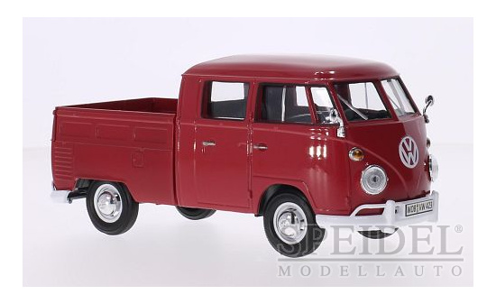 Motormax MOM79343RED VW T1 DoKa - rot 1:24