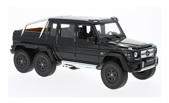 Welly WEL24061BLACK Mercedes G 63 AMG 6x6 - schwarz - Vorbestellung 1:24