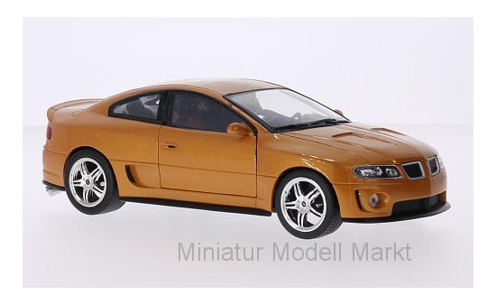 Welly WEL22468W-GOLD Pontiac GTO Ram Air 6 - gold - Vorbestellung 1:24