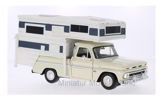 Motormax MOM75200LIGHT-BEIGE Chevrolet C-10 Custom - hellbeige - Vorbestellung 1:24