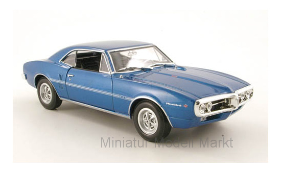 Welly WEL22502MET.-BLUE Pontiac Firebird - blau (Metallic) - Vorbestellung 1:24