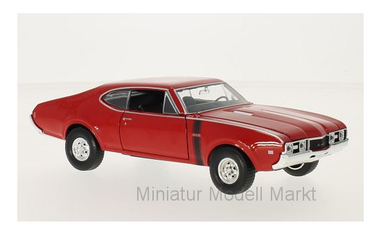 Welly WEL24024RED Oldsmobile 442 - rot - Vorbestellung 1:24