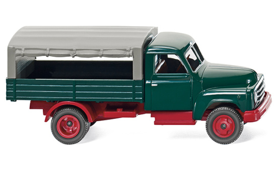 Wiking 034503 Pritschen-Lkw (Hanomag L 28) - grün 1:87