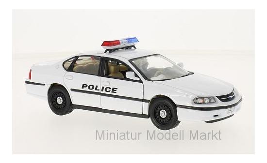 Welly WEL22416PO-W Chevrolet Impala - Police - Vorbestellung 1:24