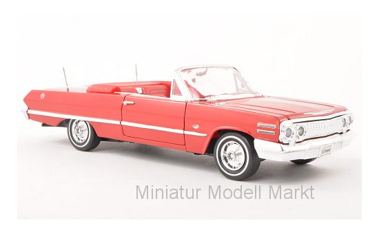 Welly WEL22434RED Chevrolet Impala Convertible - rot - Vorbestellung 1:24