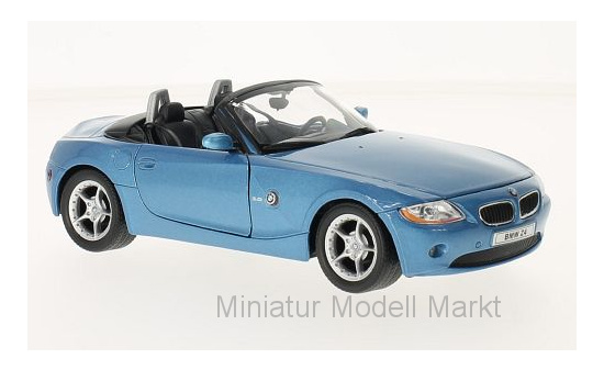 Welly WEL22421C-BLUE BMW Z4 - blau (Metallic) - Vorbestellung 1:24