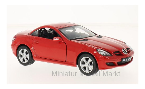 Welly WEL22462HW-RED Mercedes SLK 350 - rot - Vorbestellung 1:24