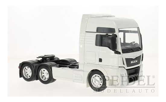 Welly WEL32650L-WHITE MAN TGX 26.440 (6x4) - weiss 1:32