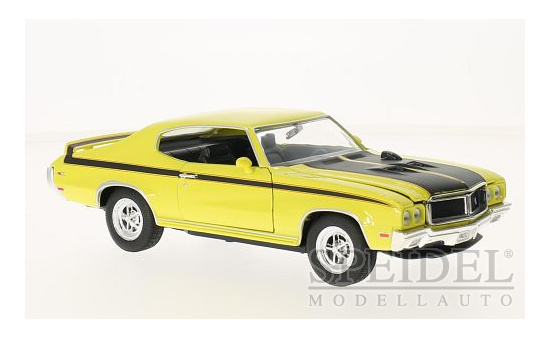 Welly WEL22433YELLOW Buick GSX - gelb , schwarz - Vorbestellung 1:24