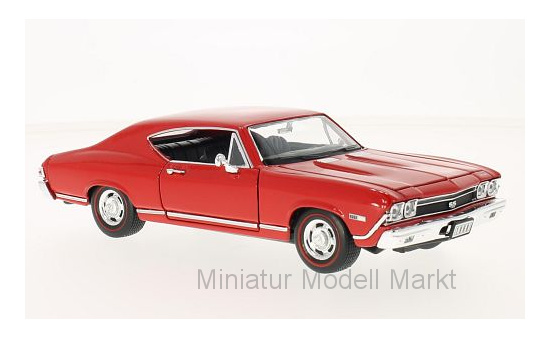 Welly WEL29397RED Chevrolet Chevelle SS 396 - rot - Vorbestellung 1:24