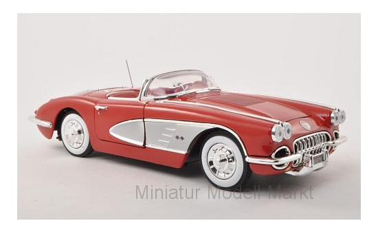 Motormax MOM73109RED Chevrolet Corvette - rot - Vorbestellung 1:18