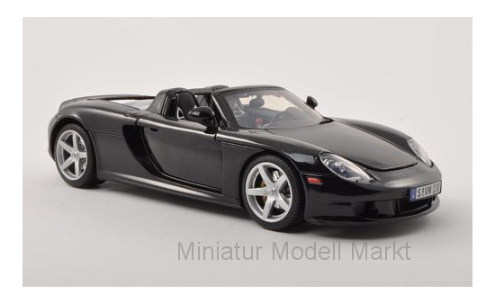 Motormax MOM73163BLACK Porsche Carrera GT - schwarz - Vorbestellung 1:18