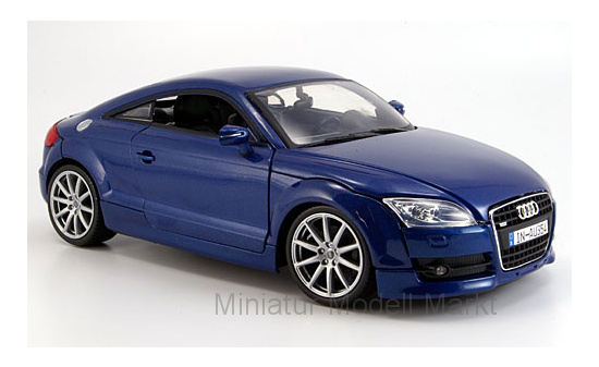 Motormax MOM73177BLUE Audi TT Coupe - dunkelblau - Vorbestellung 1:18