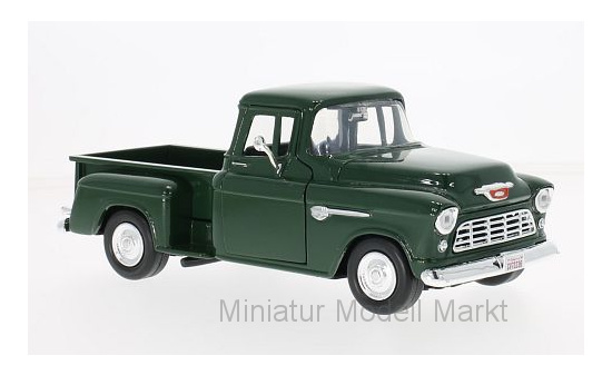 Motormax MOM73236GREEN Chevrolet 5100 Stepside Pick Up - dunkelgrün 1:24