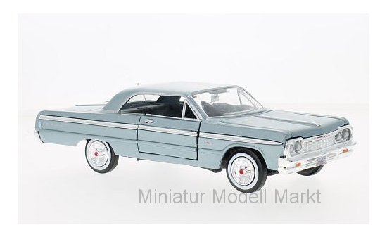 Motormax MOM73259MET.-BLUE Chevrolet Impala - hellblau (Metallic) - Vorbestellung 1:24