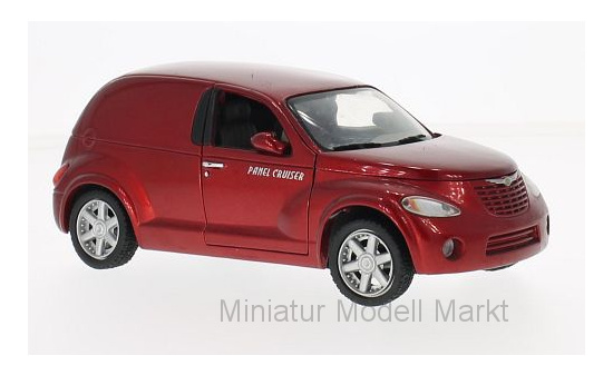 Motormax MOM73274MET.-RED Chrysler Panel Cruiser - rot (Metallic) - Vorbestellung 1:24