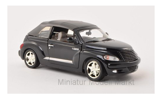 Motormax MOM73295BLACK Chrysler PT Cruiser Convertible - schwarz - Vorbestellung 1:24