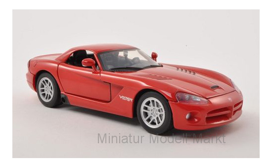 Motormax MOM73290RED Dodge Viper SRT-10 Hard Top - rot - Vorbestellung 1:24