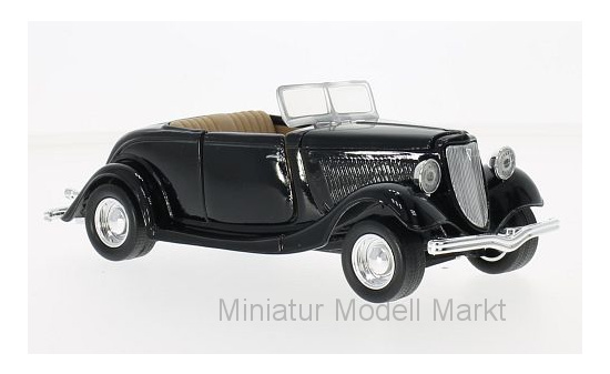 Motormax MOM73218BLACK Ford Convertible - schwarz - Vorbestellung 1:24