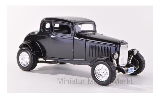 Motormax MOM73171BLACK Ford Five Window Coupe - schwarz 1:18