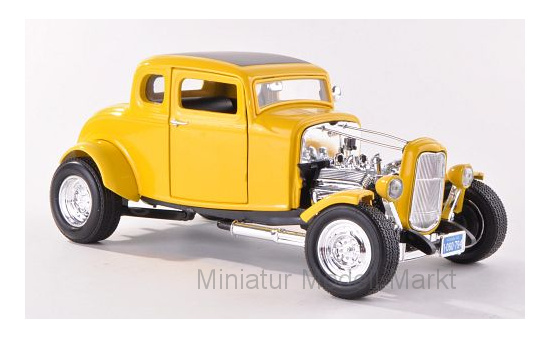 Motormax MOM73172YELLOW Ford Hot Rod - gelb - Vorbestellung 1:18